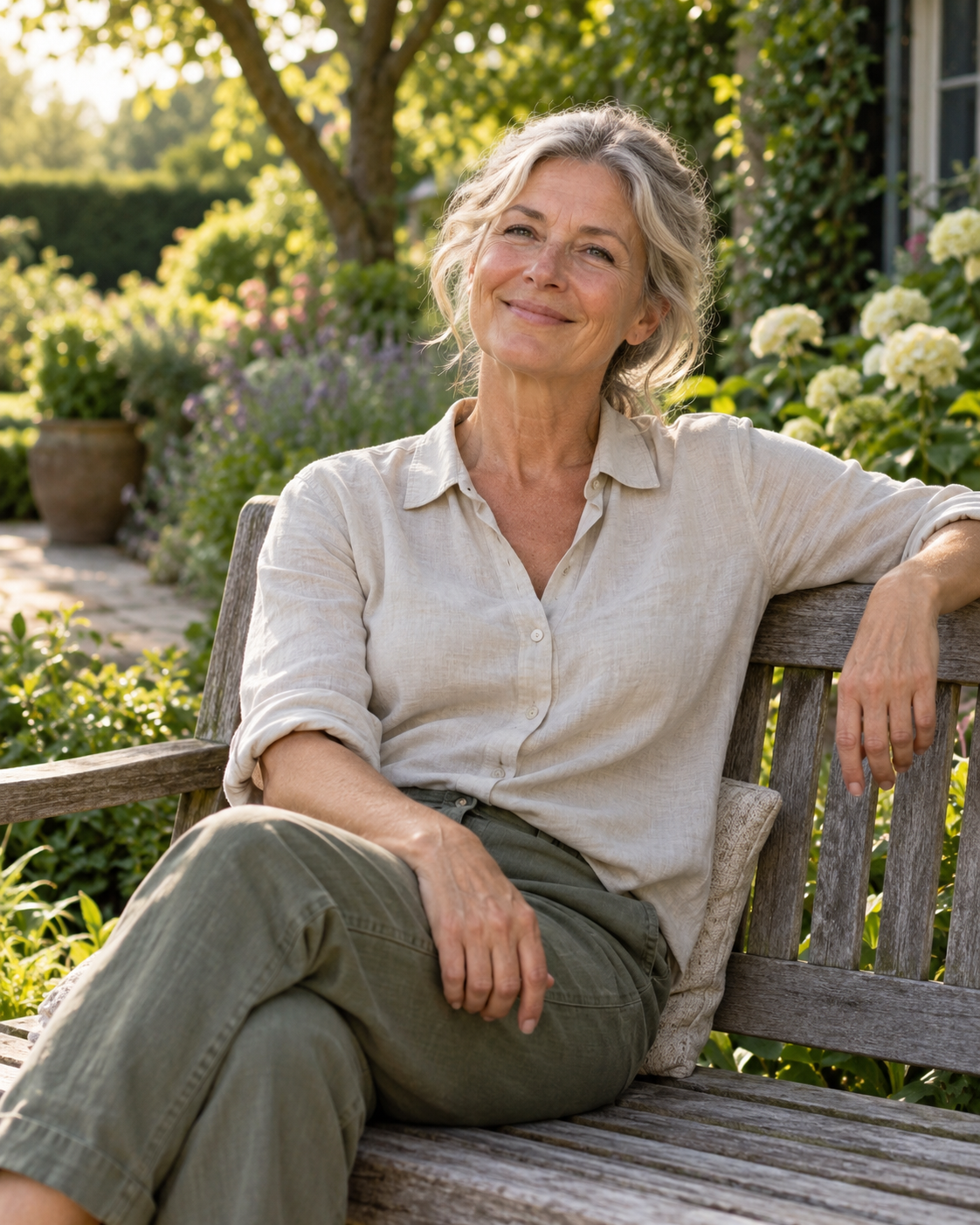 A quiet moment in the garden